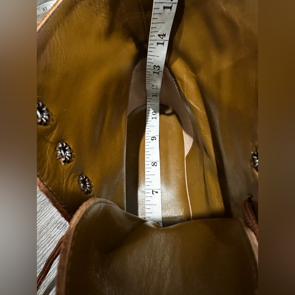 Jenni Kayne Brown Lace Up Boots - Picture 14 of 15